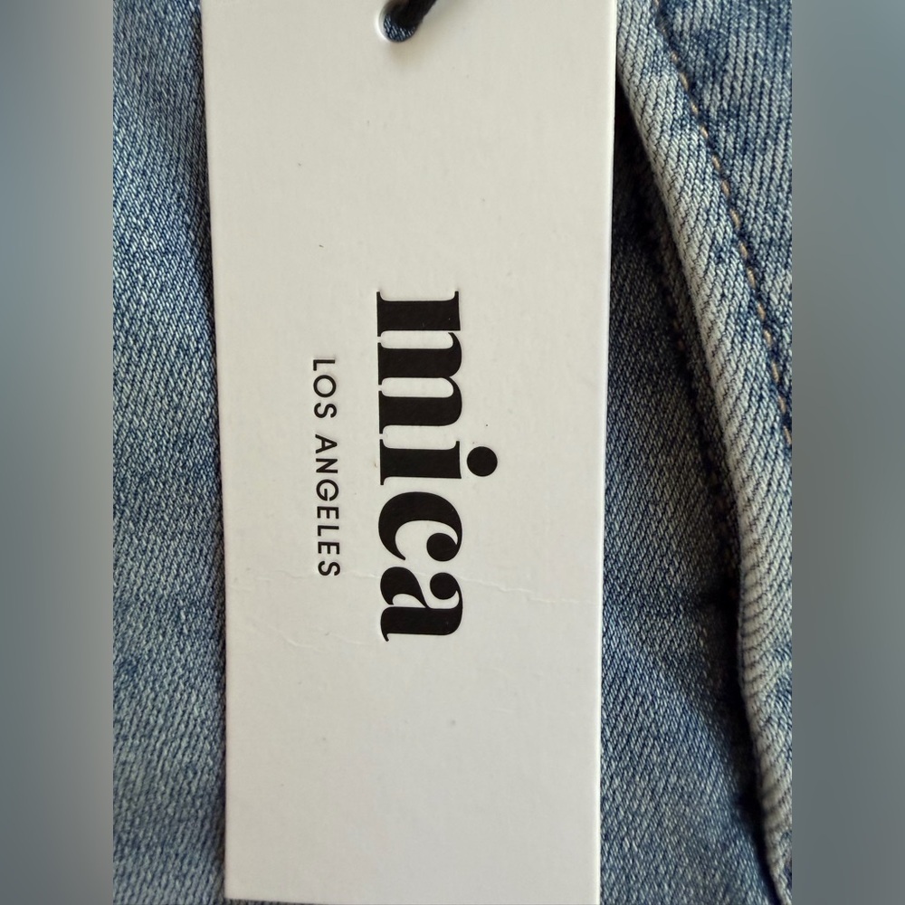 New Mica High Rise Wide Cuffed Leg Jeans 29 - Picture 7 of 11